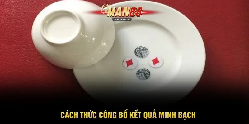 Cách thức công bố kết quả minh bạch