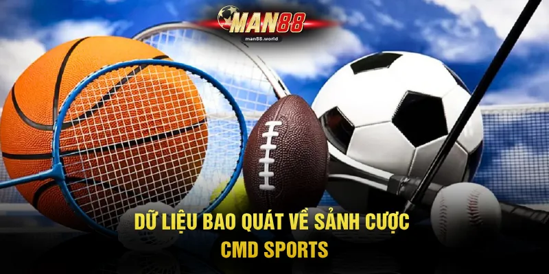 CMD Sports - Trải Nghiệm Giải Trí 24/7 Với Địa Điểm Cược 2 Dữ liệu bao quát về sảnh cược CMD Sports