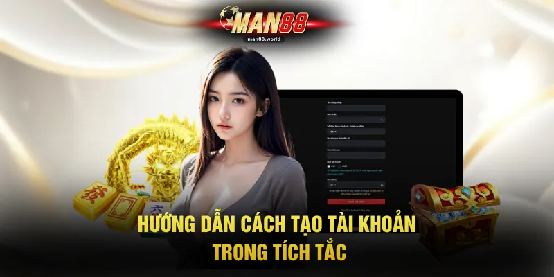 Hướng dẫn cách tạo tài khoản trong tích tắc