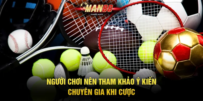 Người chơi nên tham khảo ý kiến chuyên gia khi cược