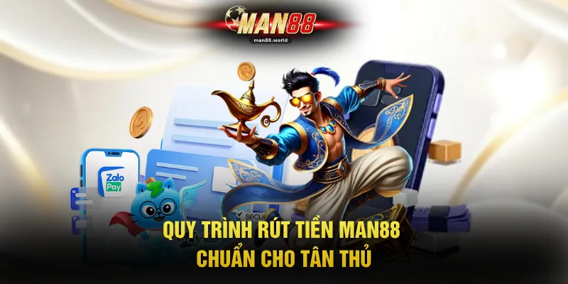 Quy trình rút tiền MAN88 chuẩn cho tân thủ
